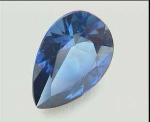lab created blue sapphire